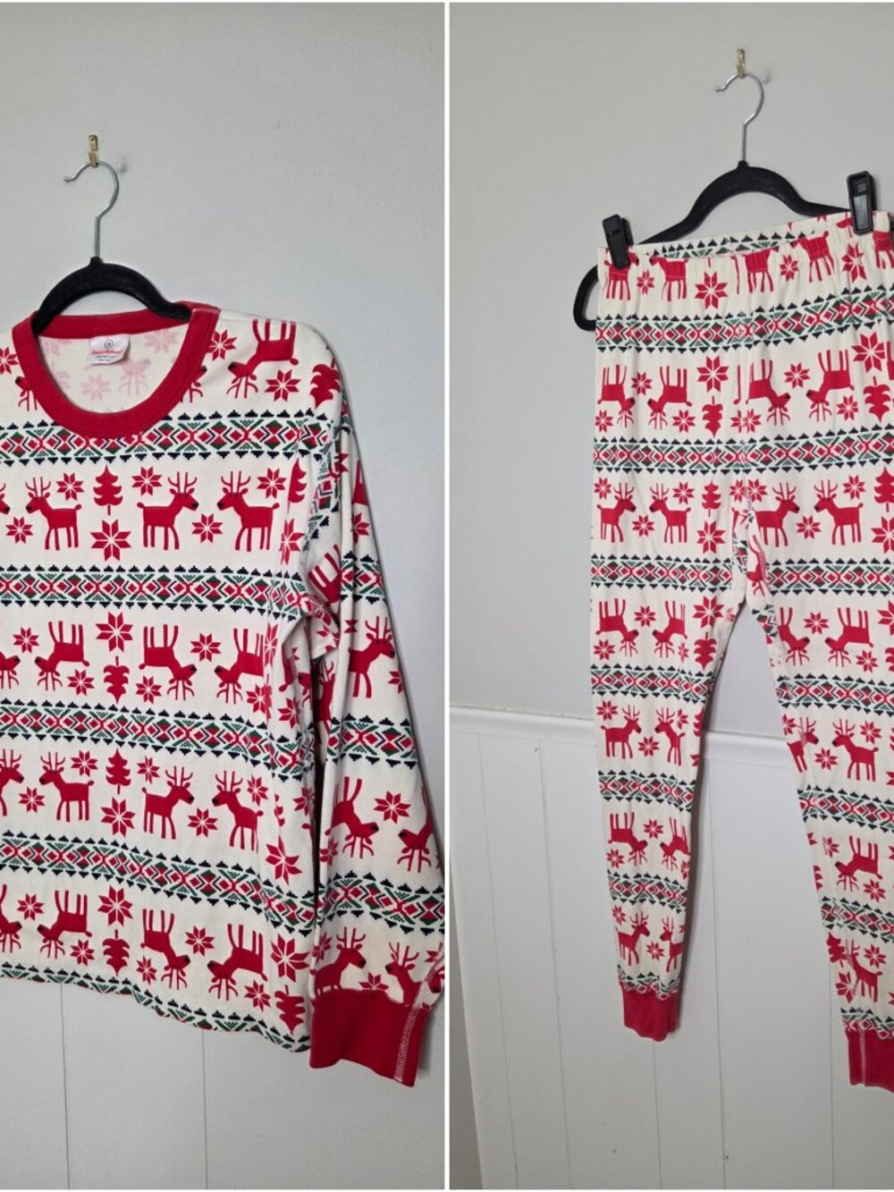 HANNA ANDERSSON Dear Deer Holiday Christmas Pajama Set